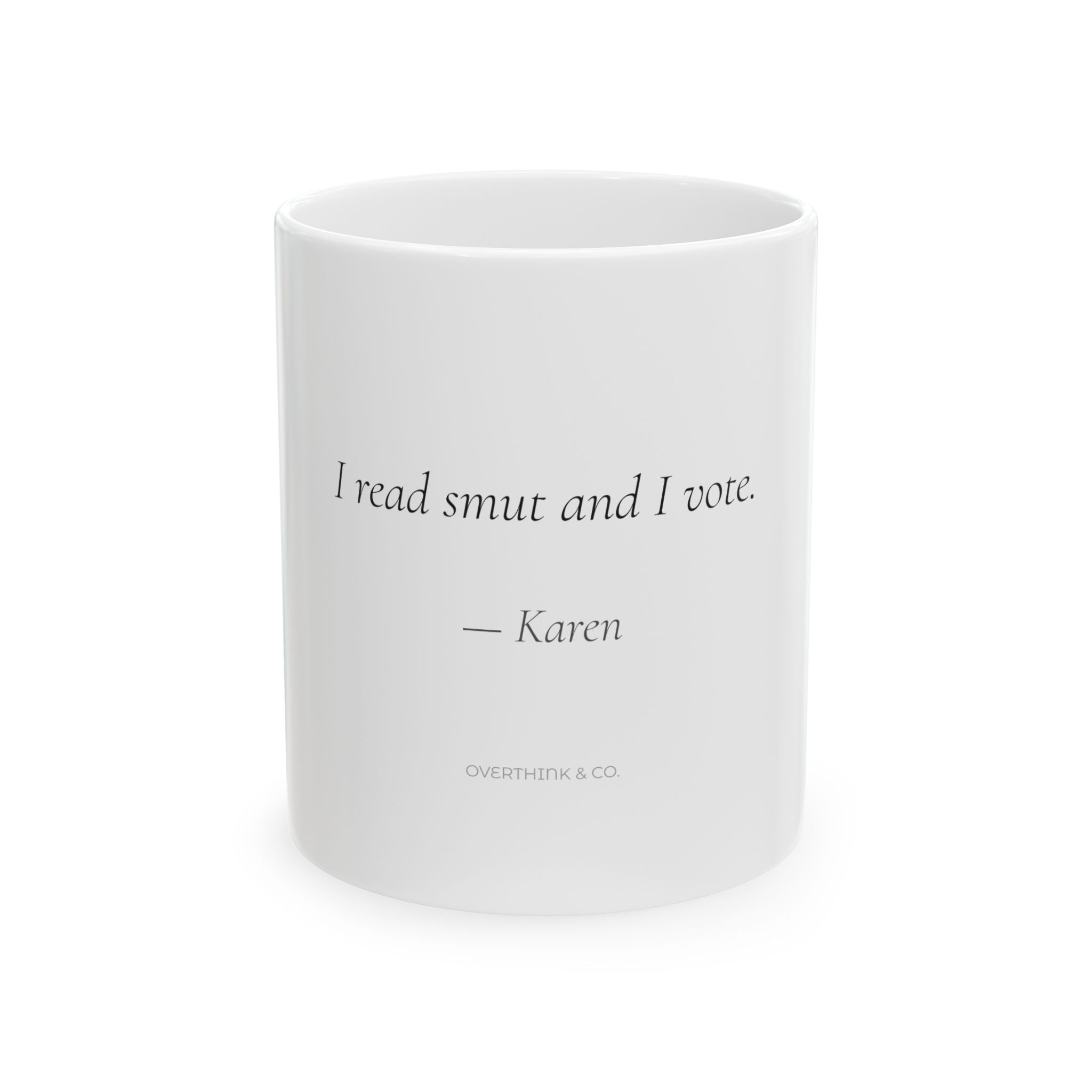 I Read Smut and I Vote Mug | Personalized Funny Gift for Her