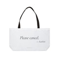 Please Cancel Tote Bag | Introvert Gift for Her