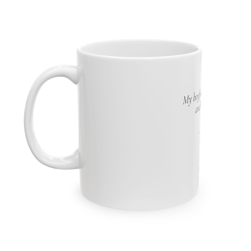 My Boyfriend Doesn't Exist Mug | Personalized Romance Reader Gift