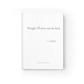 Thoughts I'll Never Say Out Loud Journal | Personalized Funny Gift for Her