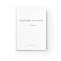 Things I'll Figure Out Eventually Journal | Personalized Funny Gift for Her