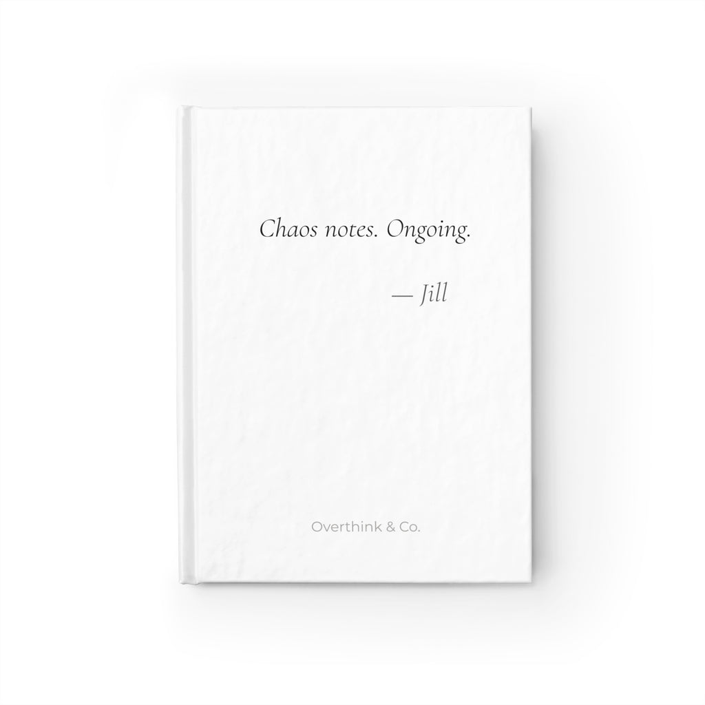 Chaos Notes Ongoing Journal | Personalized Funny Gift for Her