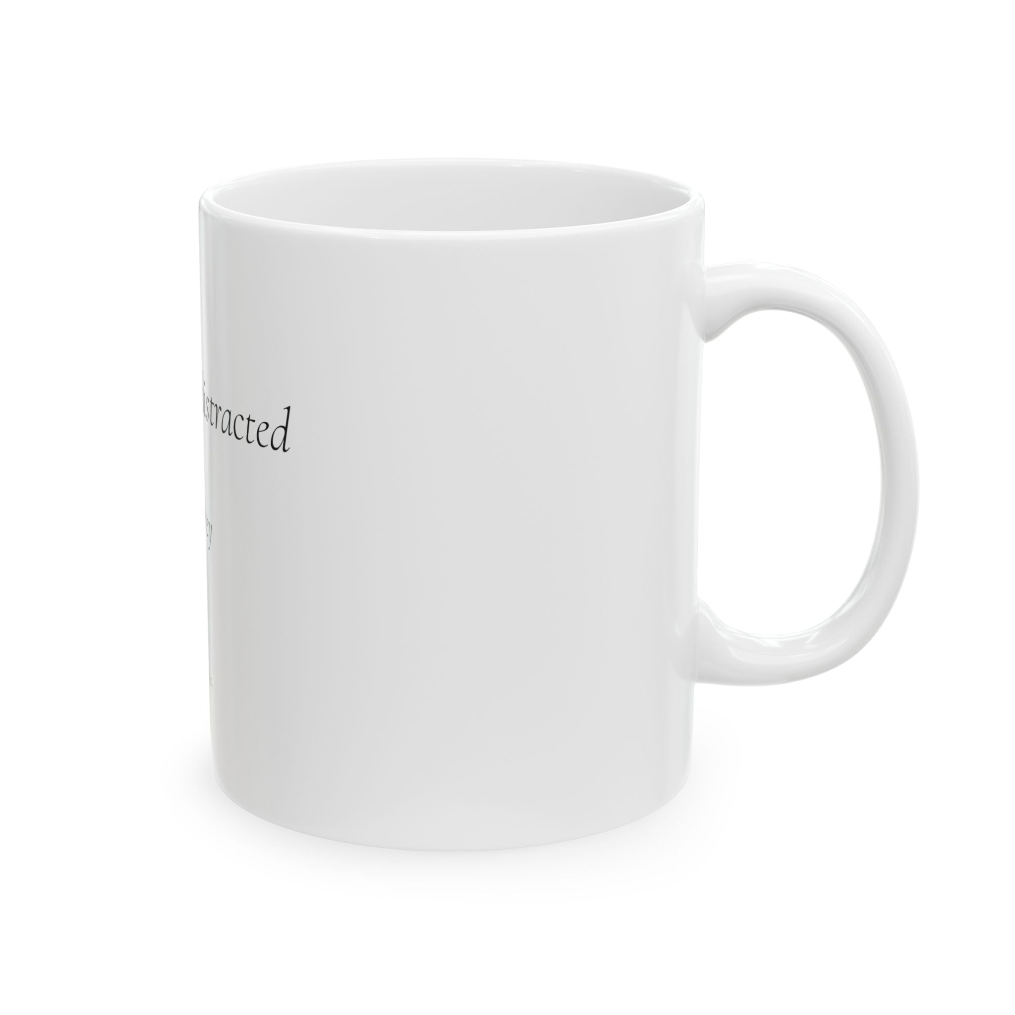 Beautifully Distracted Mug | Personalized Gift for Women | Overthink & Co.