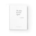 The Plan Revised Again Journal | Personalized Funny Gift for Her