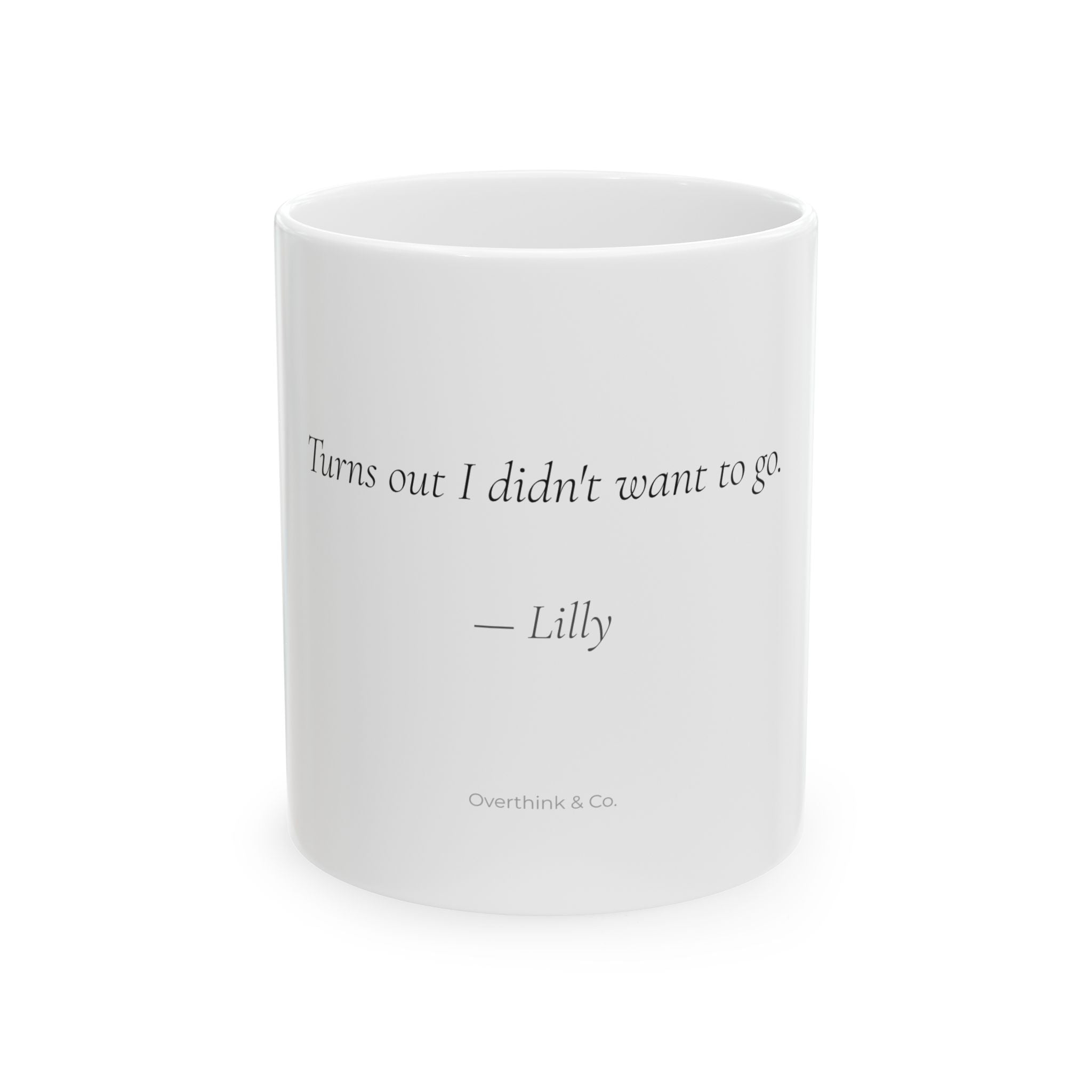 Turns Out I Didn't Want to Go Mug | Personalized Introvert Gift for Her
