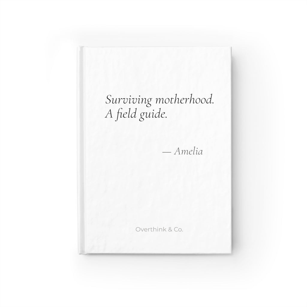 Surviving Motherhood A Field Guide Journal | Personalized Funny Mom Gift