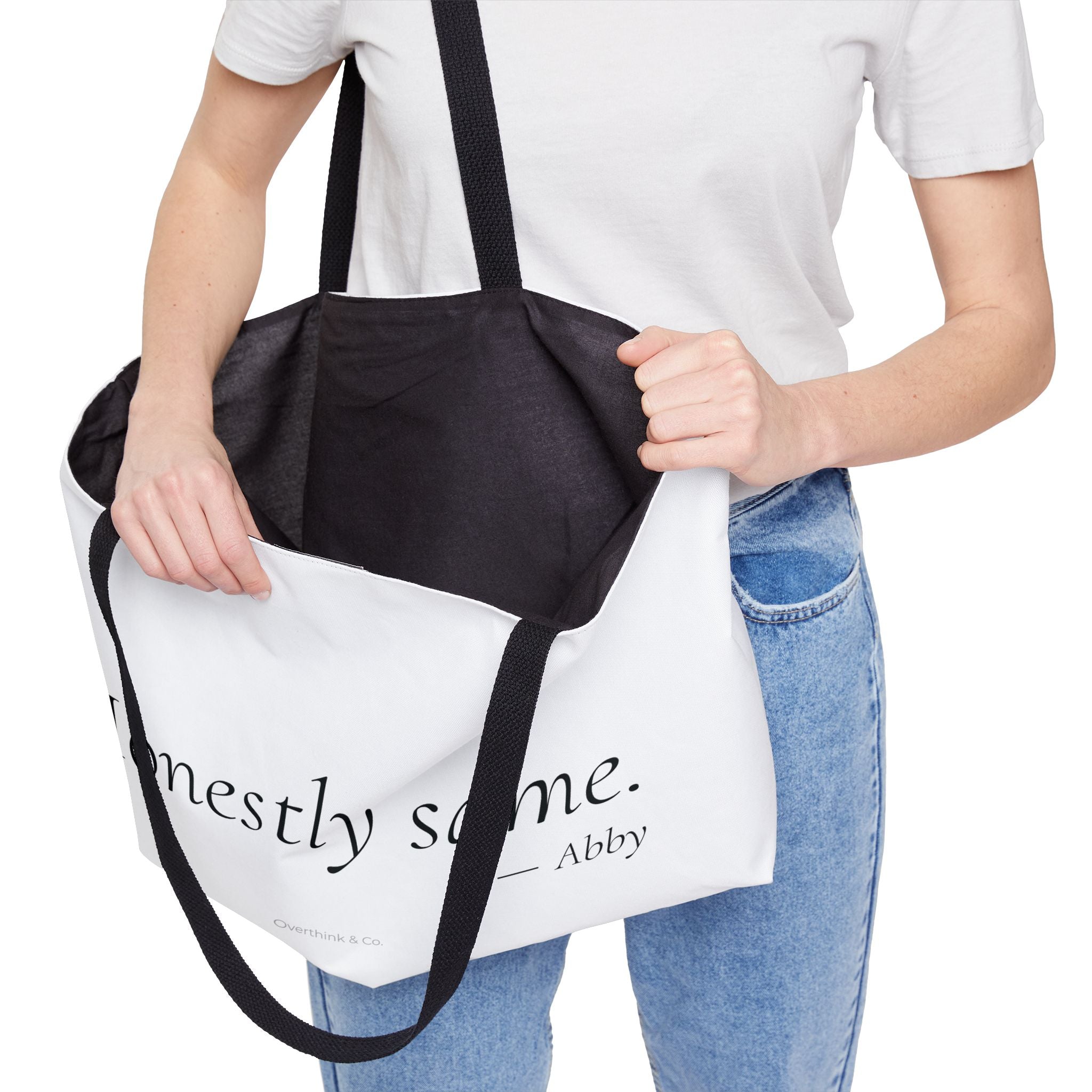 Honestly Same Tote Bag | Funny Gift for Her