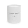 Funny ADHD mug personalized gift for overthinker women white ceramic 11oz Overthink & Co.
