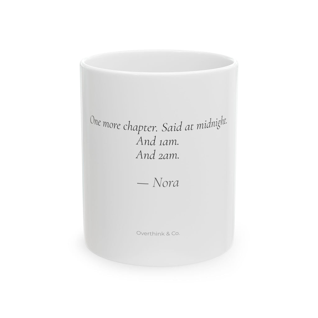 One More Chapter Mug | Personalized Gift for Book Lovers | Overthink & Co.