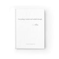 Everything I Smiled and Nodded Through Journal | Personalized Funny Gift for Her