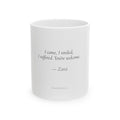I Came I Smiled I Suffered Mug | Personalized Introvert Gift for Her